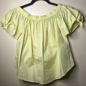 Off the shoulder blouse